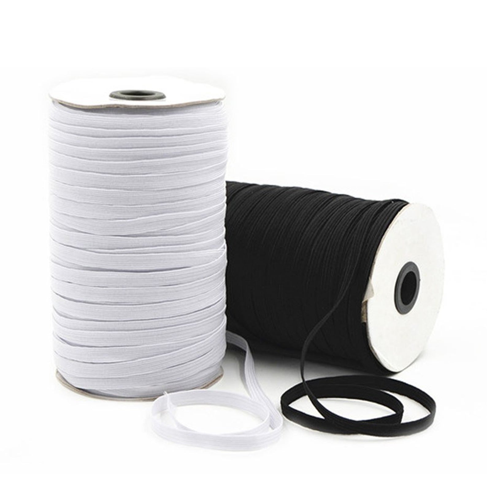 1/4 Sewing Elastic : Braided High Quality Non-Roll Chlorine & Acid Re –  Mondaes Makerspace & Supply